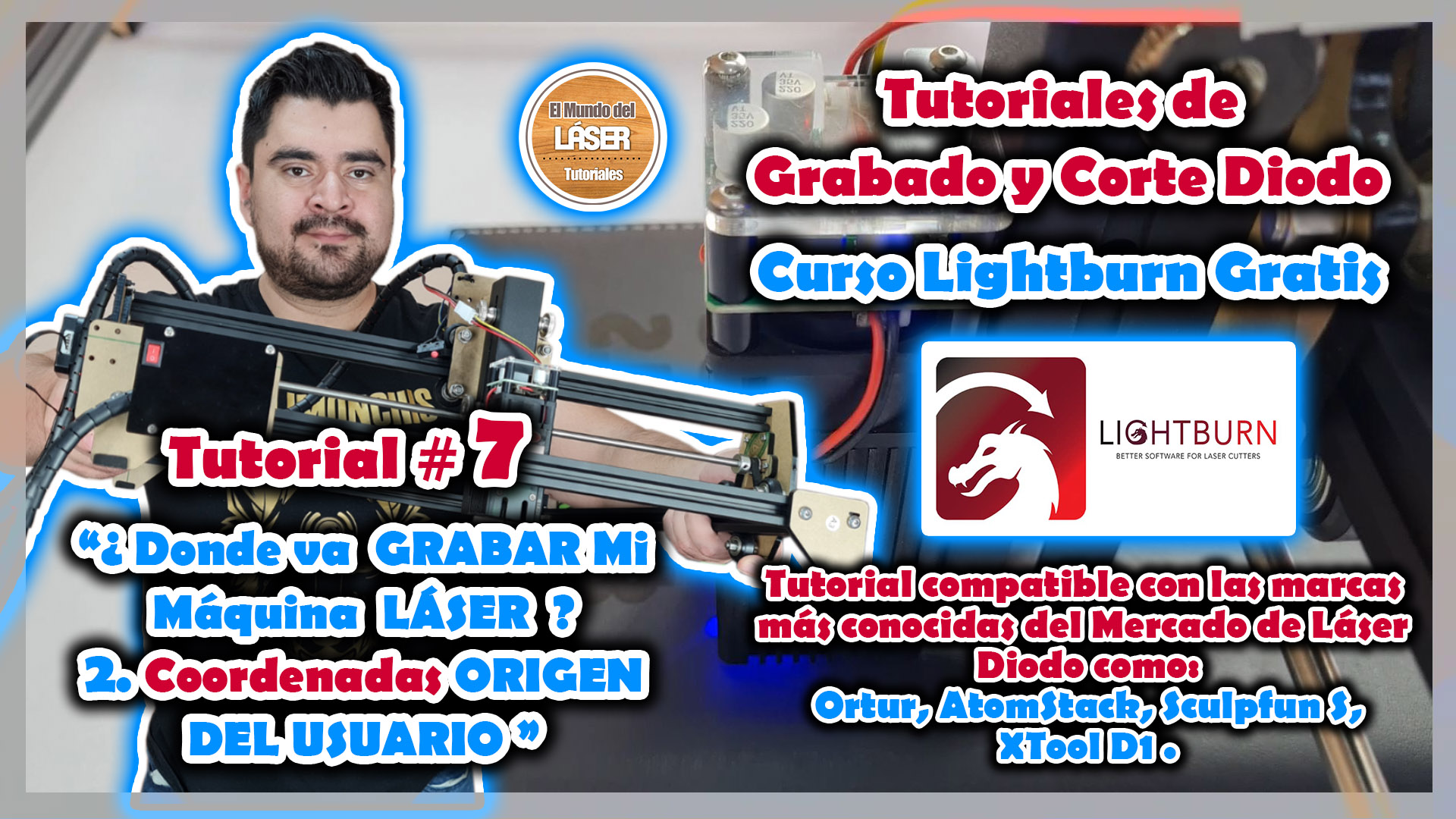 coordenadas de origen del usuario en lightburn