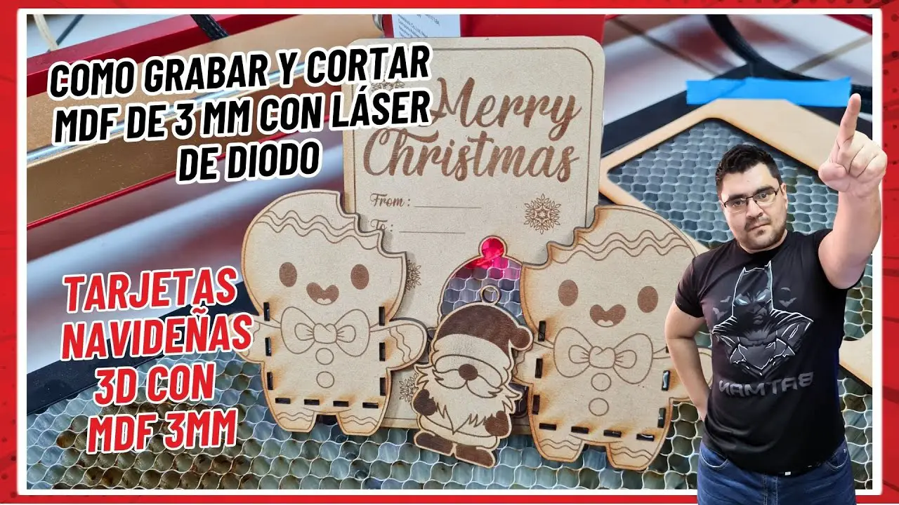 Como Grabar MDF de 3mm con Láser Xtool D1 Pro